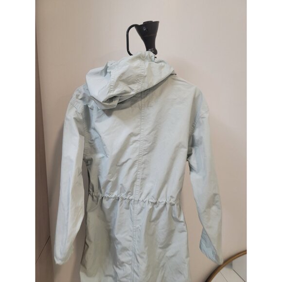 J.Crew Rain Weather Fishtail Anorak Jacket Women's Size Xs Light Green - Picture 5 of 7